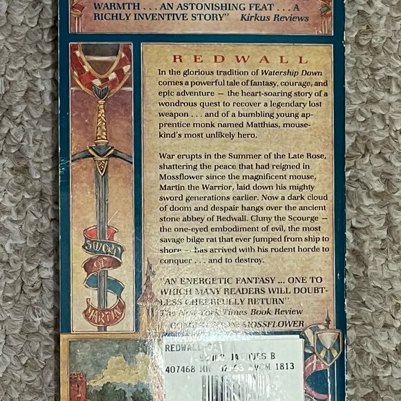 Redwall by Brian Jacques - Picture 2 of 3